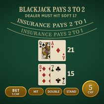 WonderLuck - Blackjack Table Game